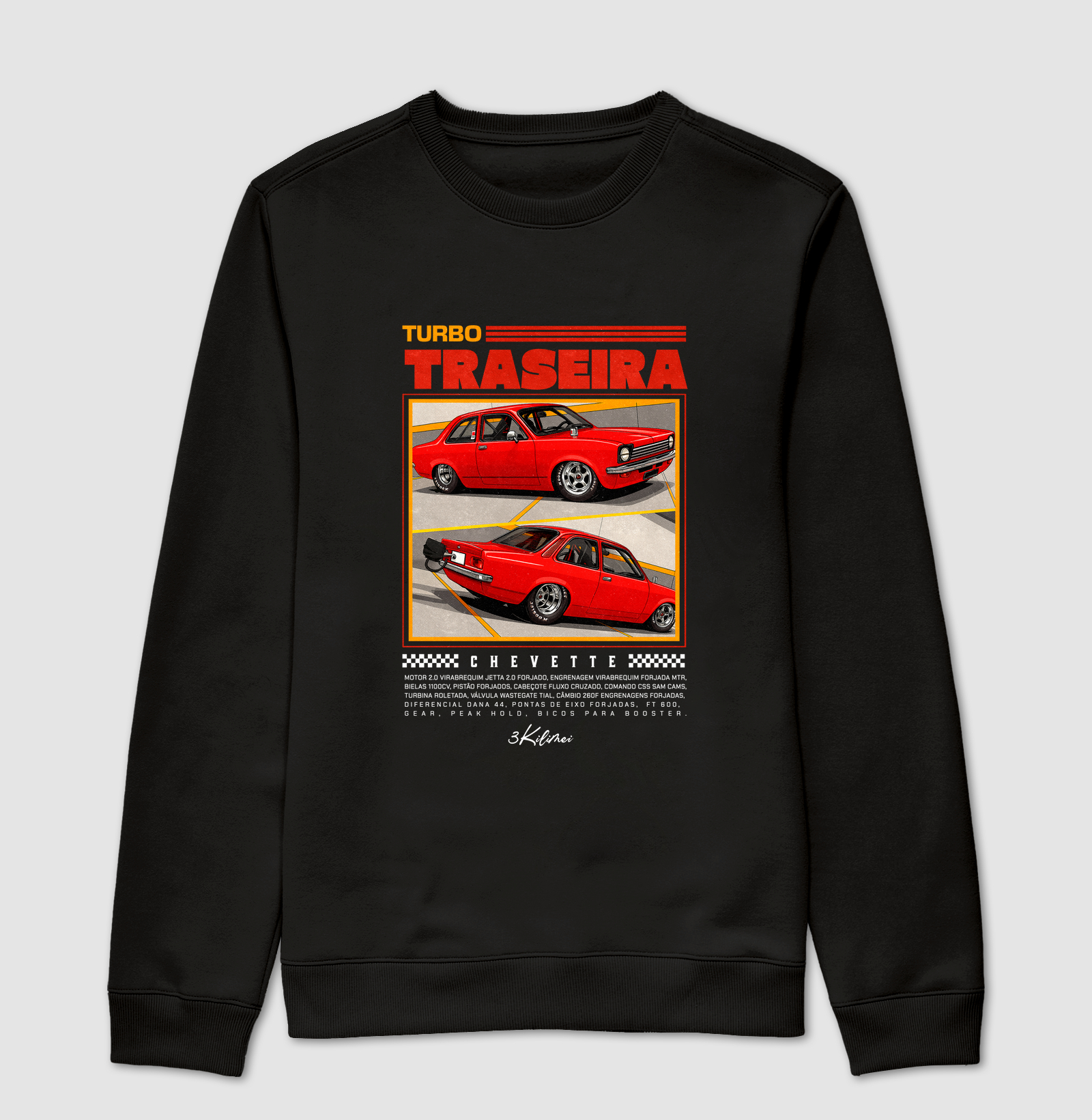 Camiseta - Turbo Traseira - Chevette