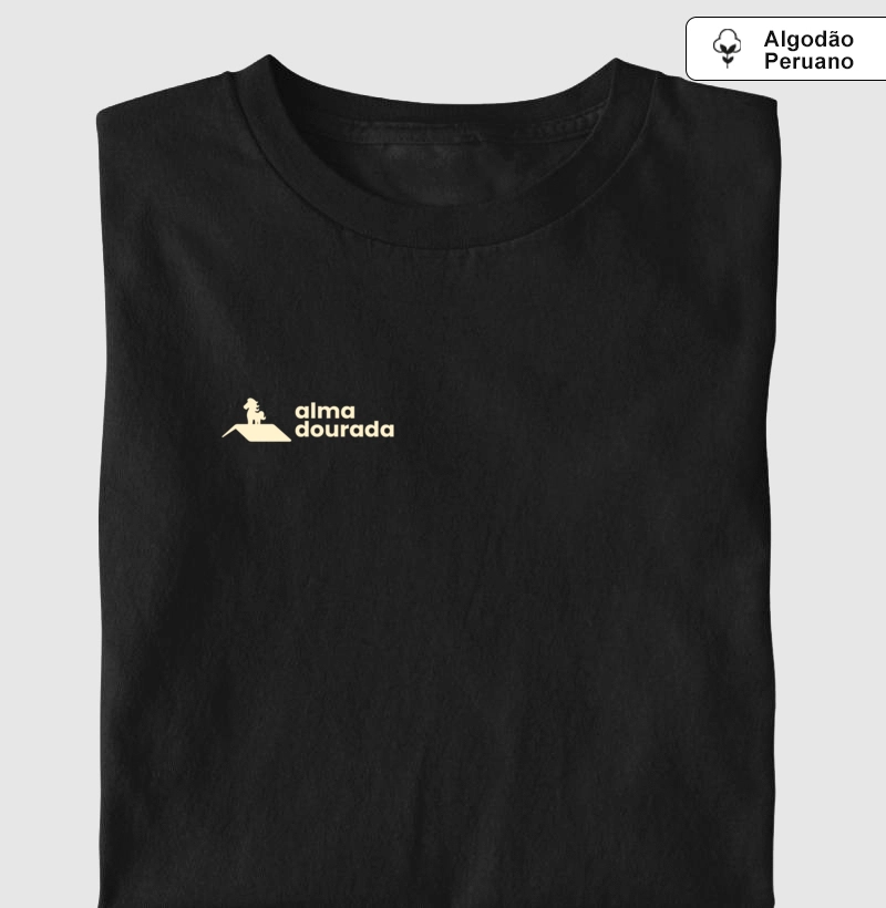 Camiseta Algodão Peruano Alma Dourada