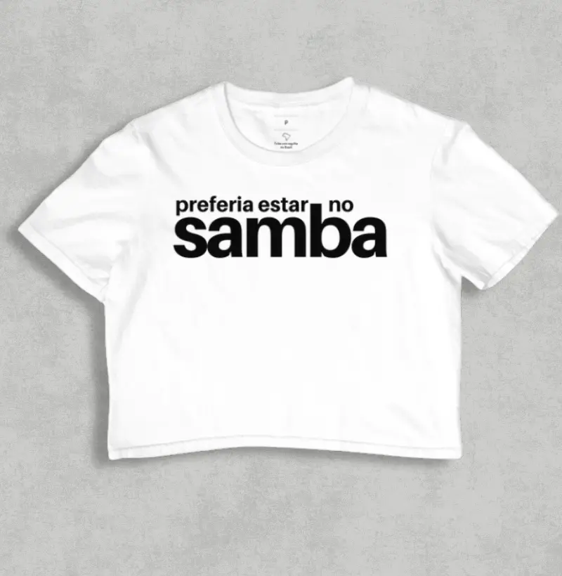 Preferia estar no Samba