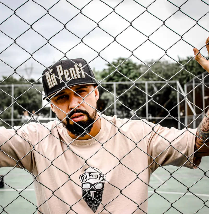 Camiseta Oversized Gangsta Nu penti 