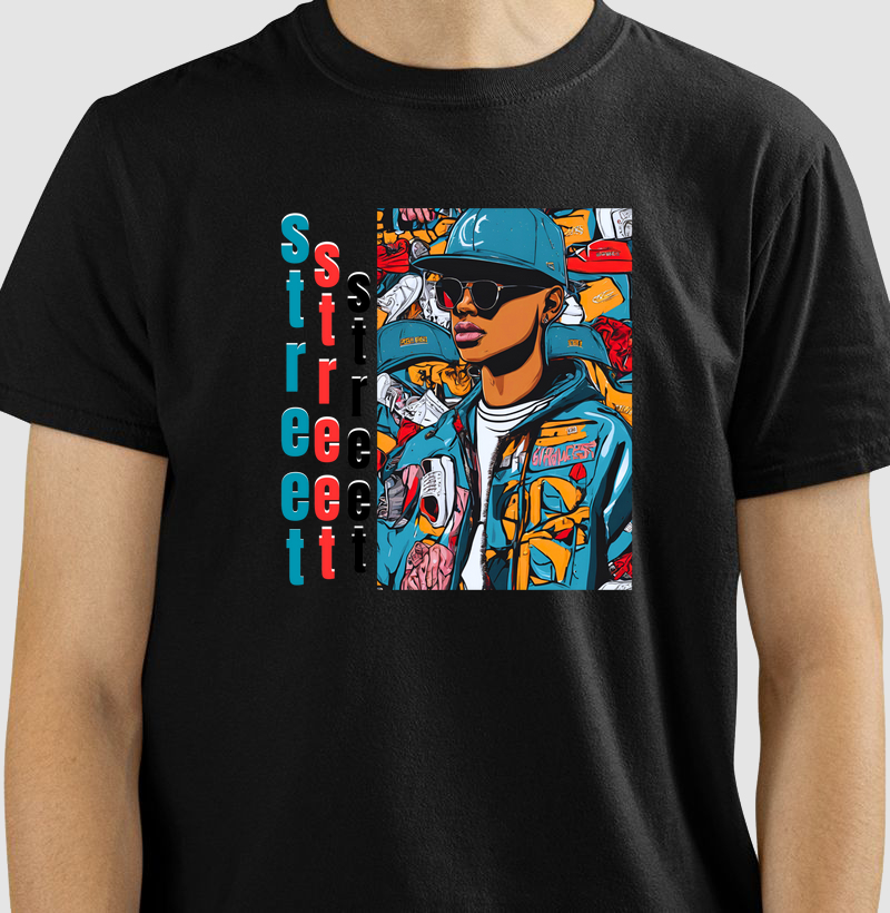 camiseta streetwear