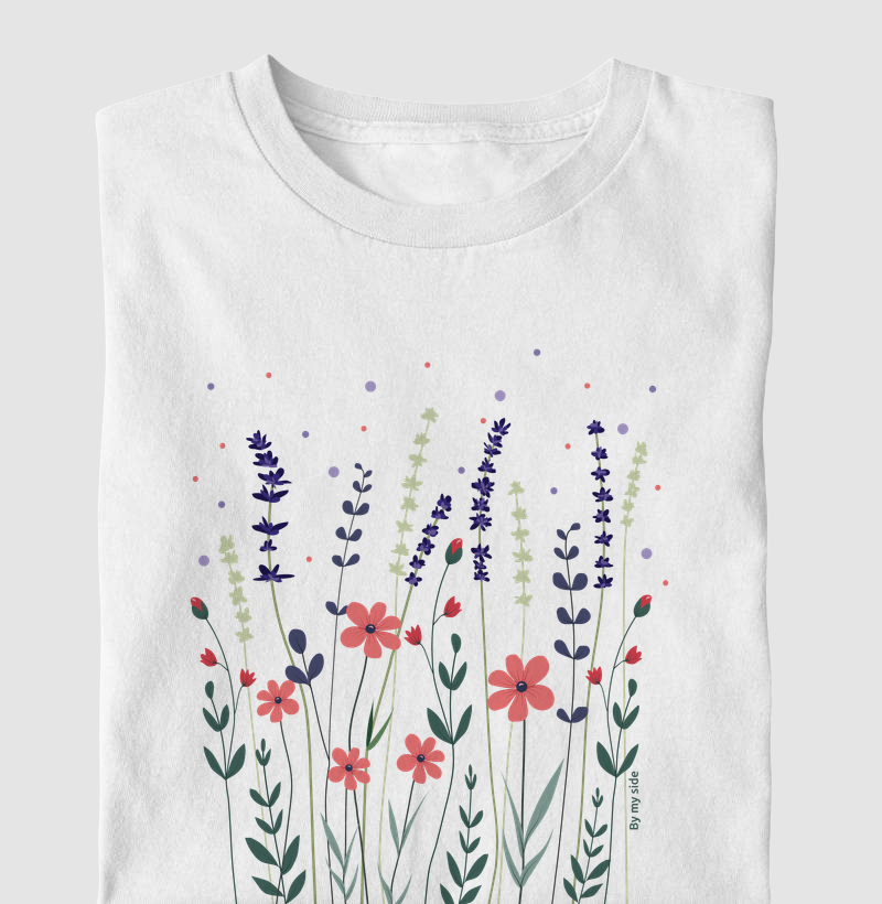 Flores do campo Rosa