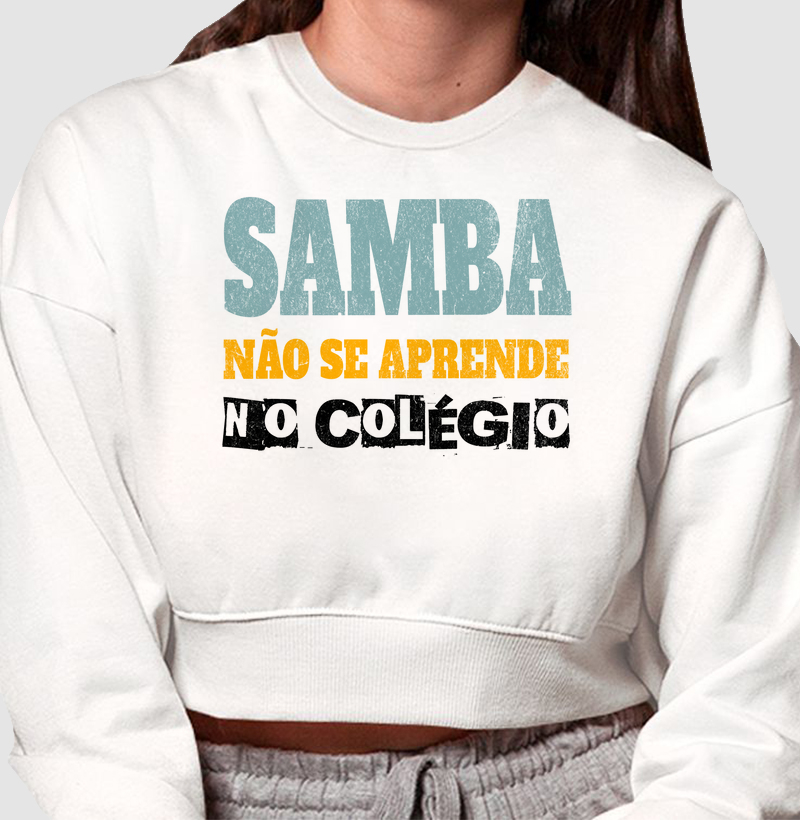 Samba não se aprende no colégio