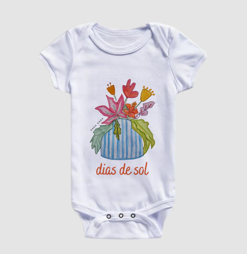 Dias de sol - vaso de flores