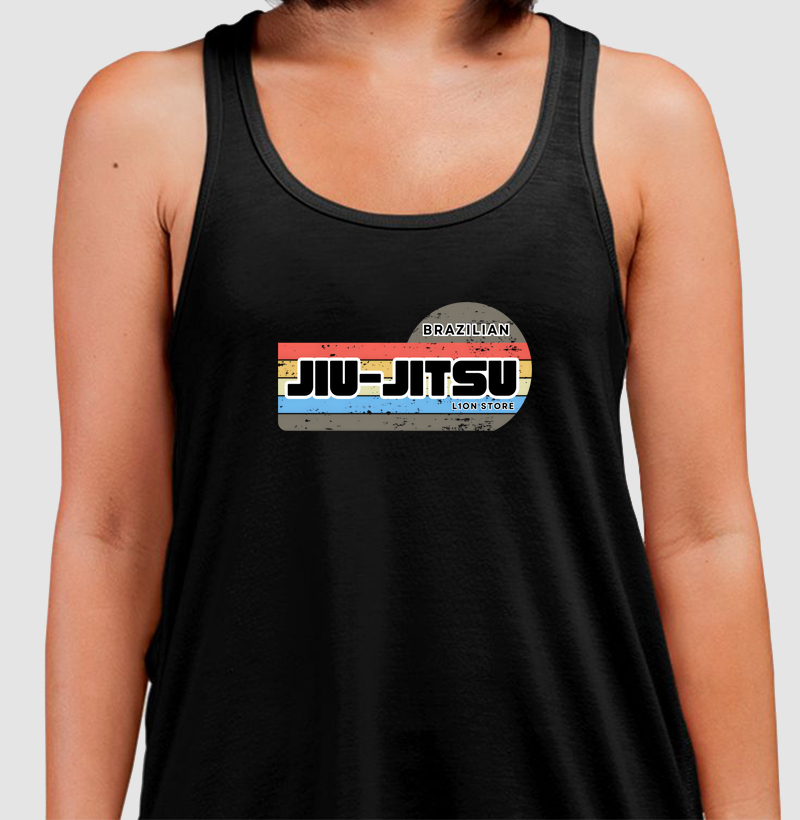 Brazilian Jiu-Jitsu Retro Sunset