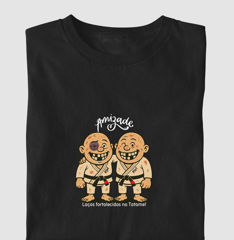 AMIZADE, LAÇOS FORTALECIDOS NO TATAME.