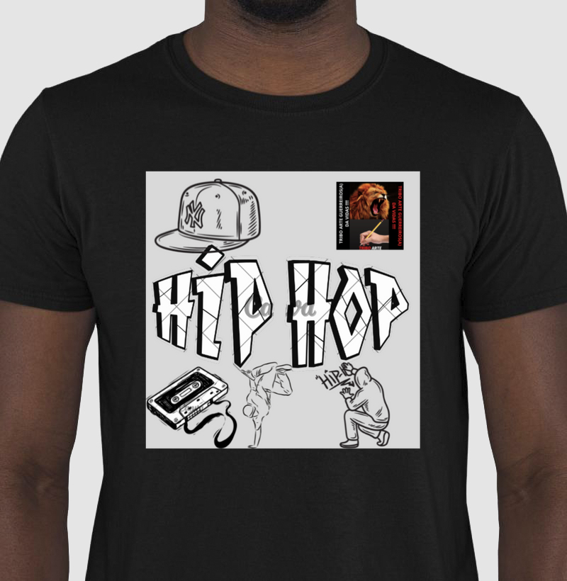 CAMISETA ARTE DO HIP HOP TRIBO 