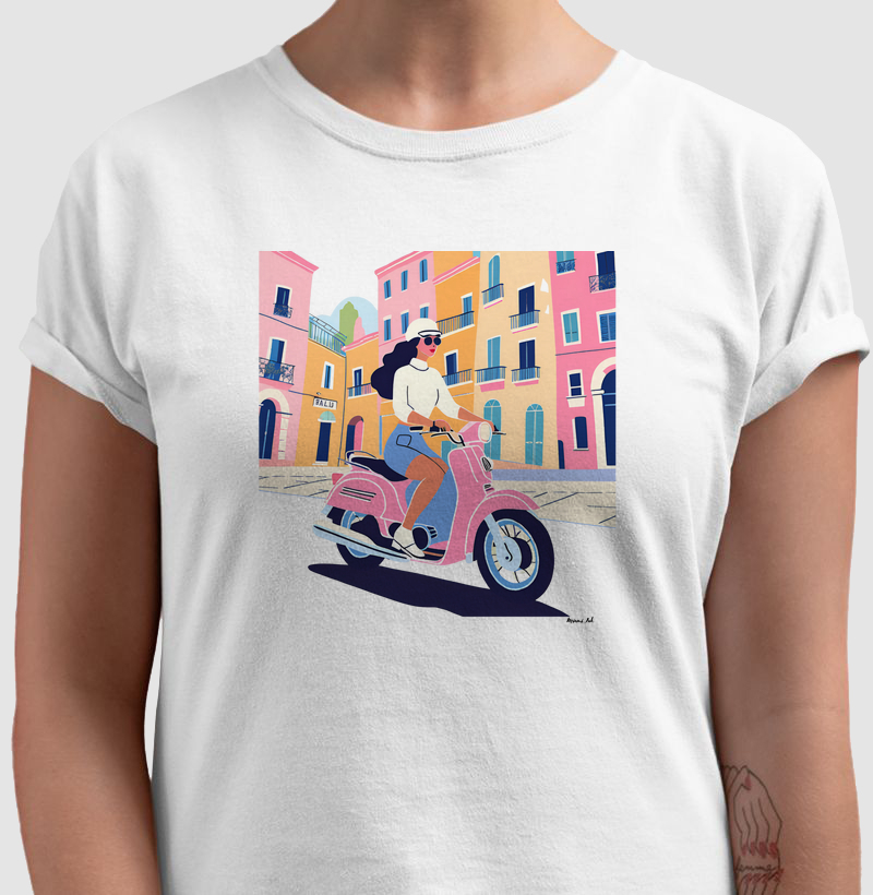 Ragazza a Roma