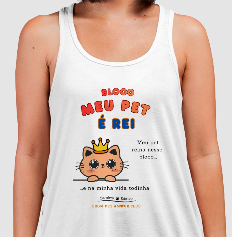 Bloco Meu Pet é Rei - Cat
