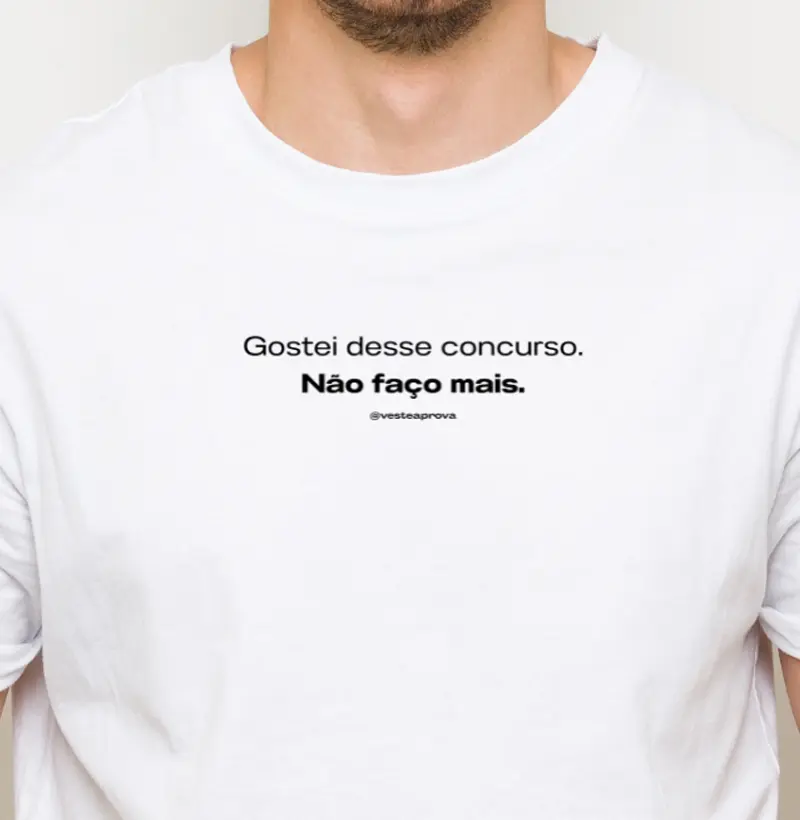 Gostei desse concurso