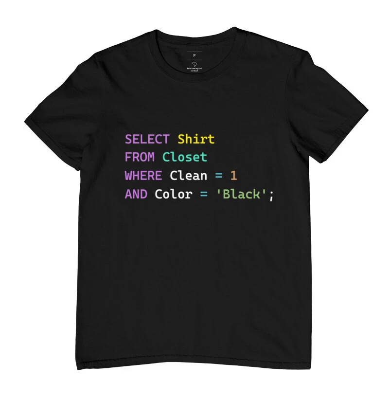 Black Shirt SQL