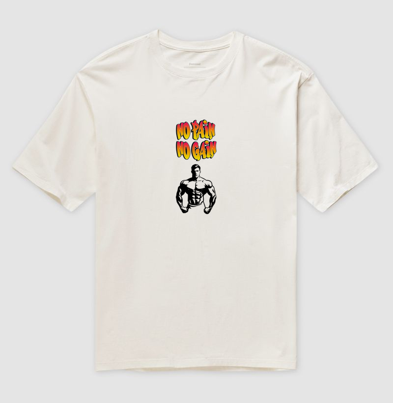 Camiseta no pain no gain