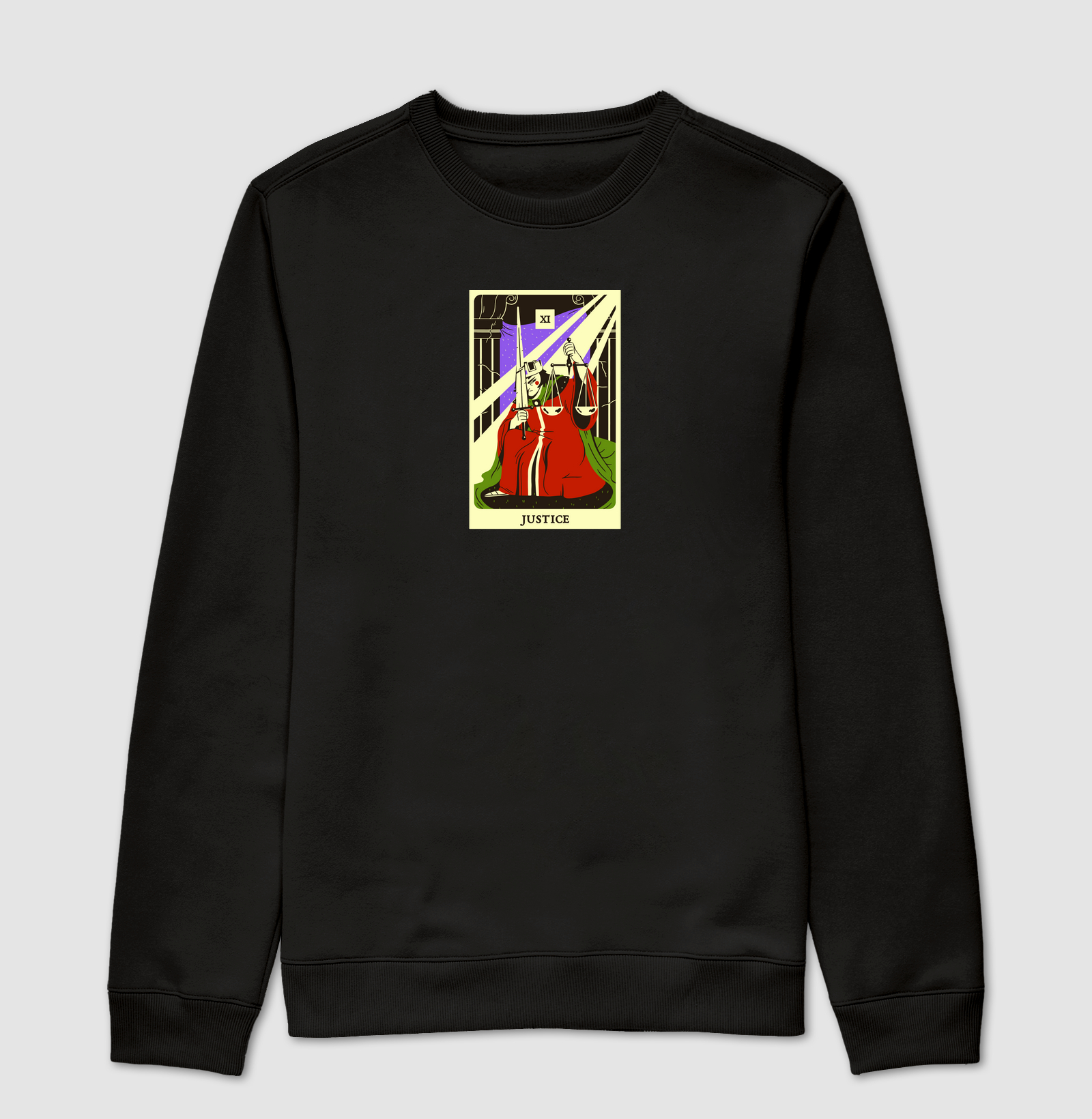 Carta Tarô A Justiça