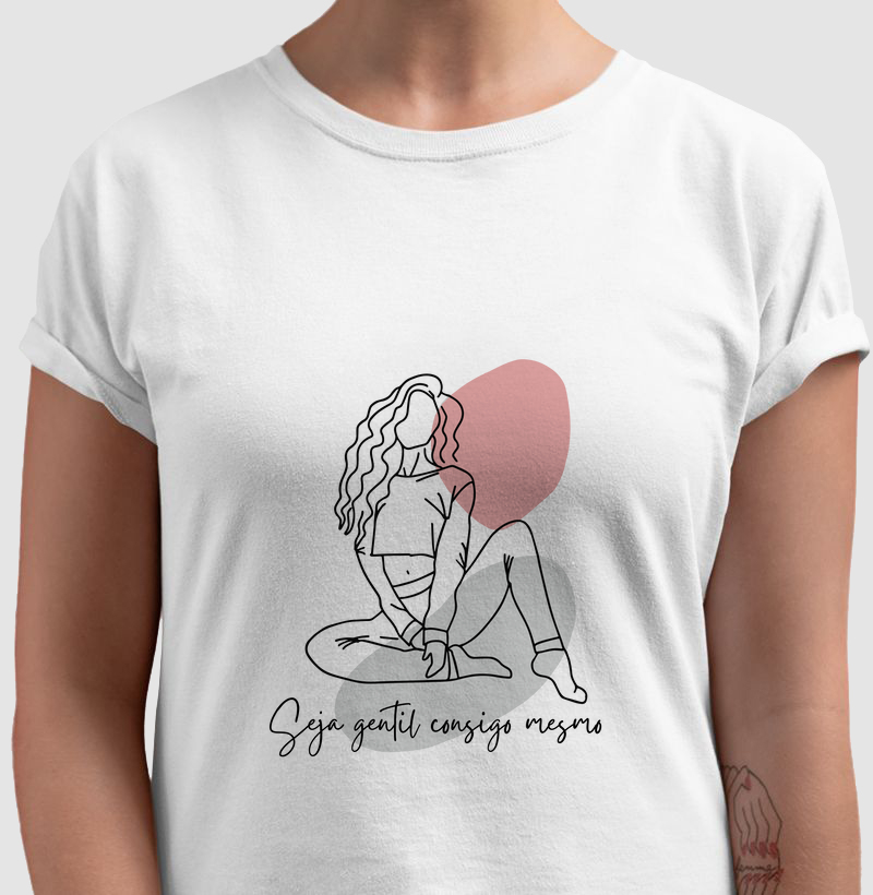 Camiseta Seja Gentil Consiga Mesma