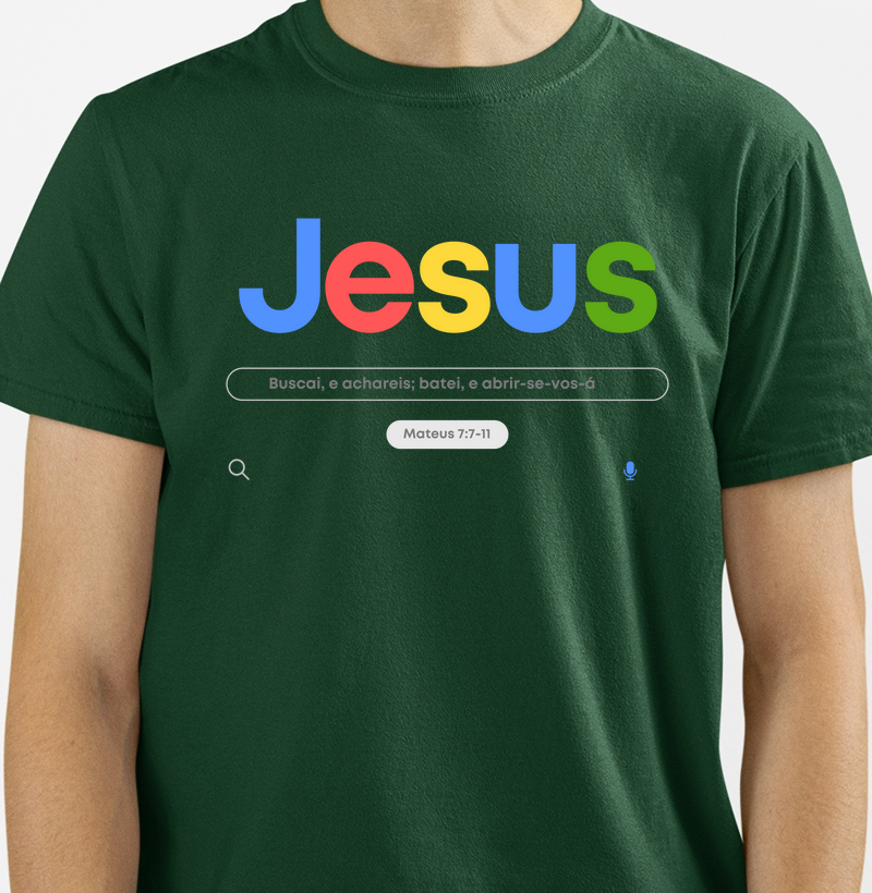 Camiseta Jesus Google