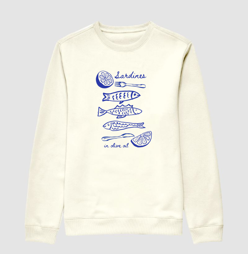 Moletom Blue Sardines