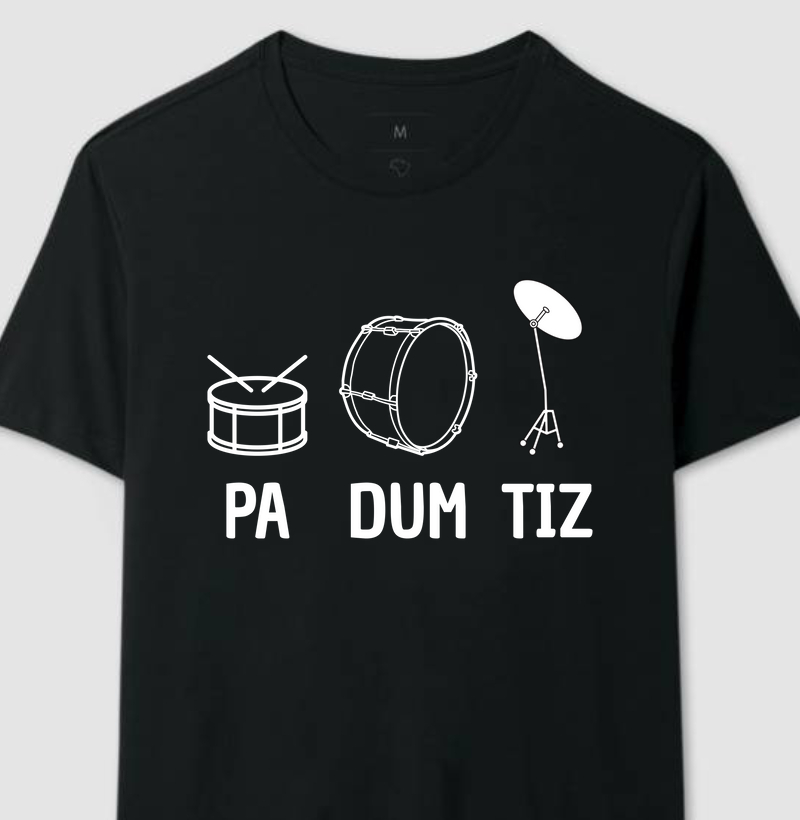 CAMISETA PA DUM TIZ