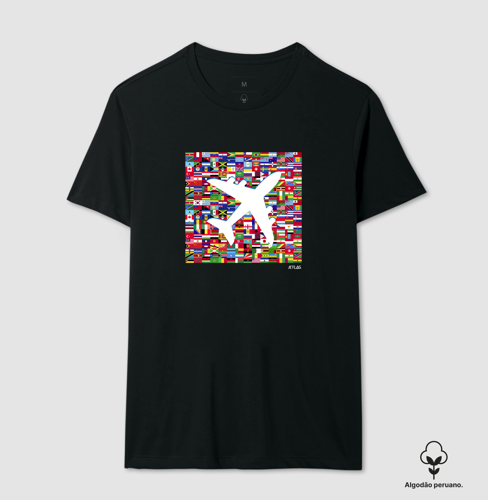 Bandeiras avião Quadrado