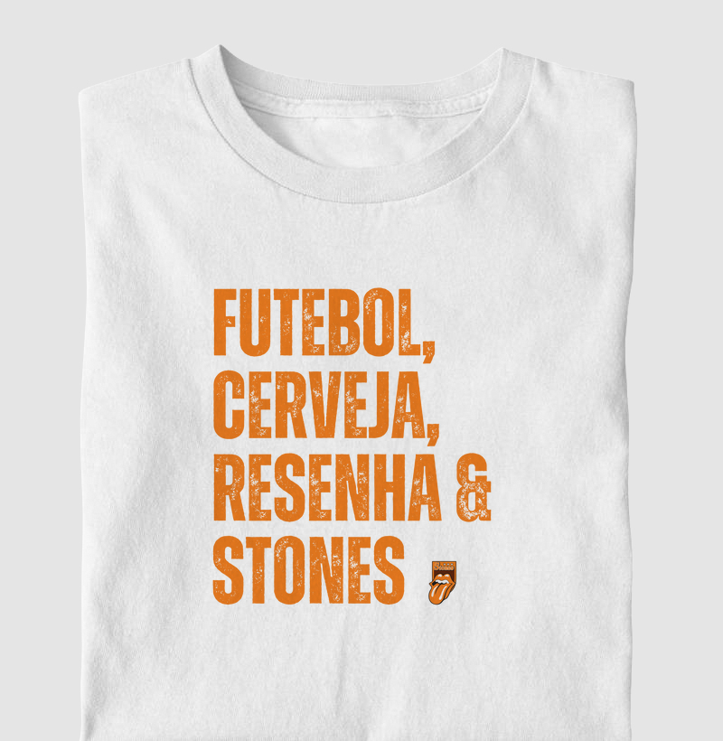 Futebol, cerveja, resenha & Stones