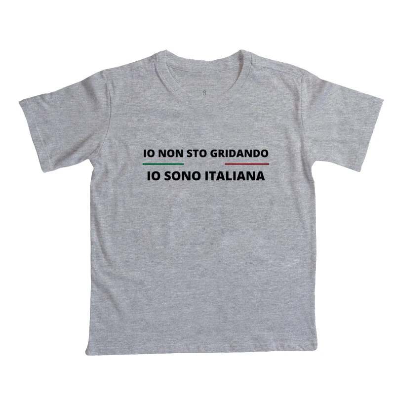 Falando como italiana (em italiano) - Menina