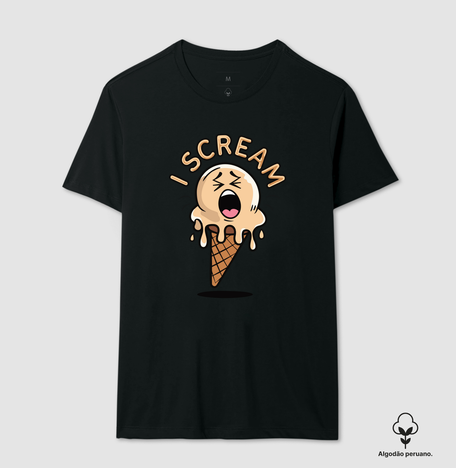 Camiseta I scream, ice cream