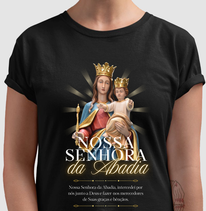 Camiseta Nossa Senhora da Abadia