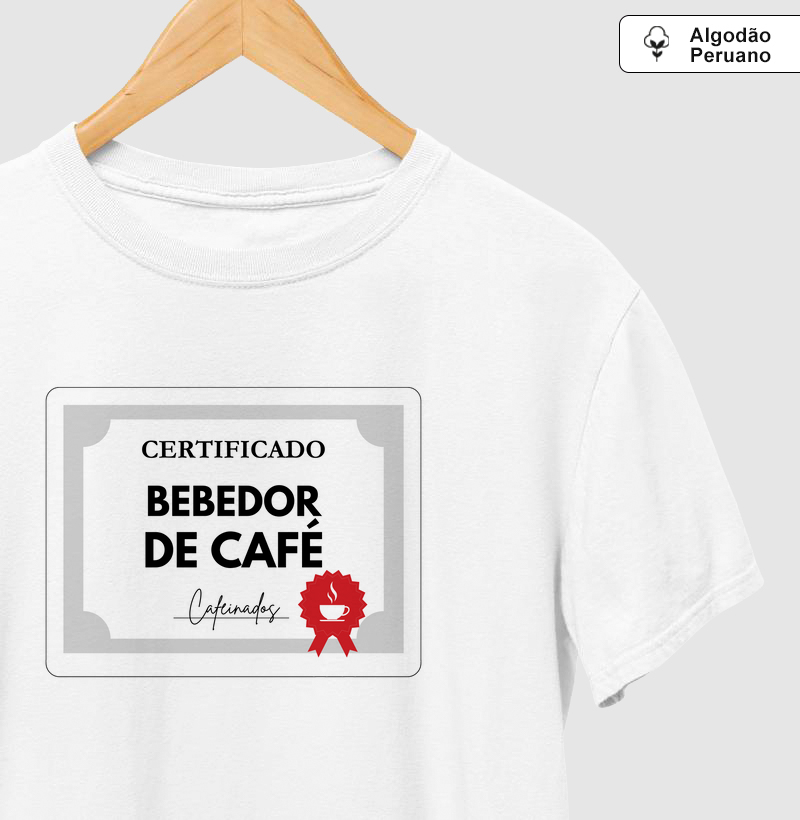 Certificado bebedor de café