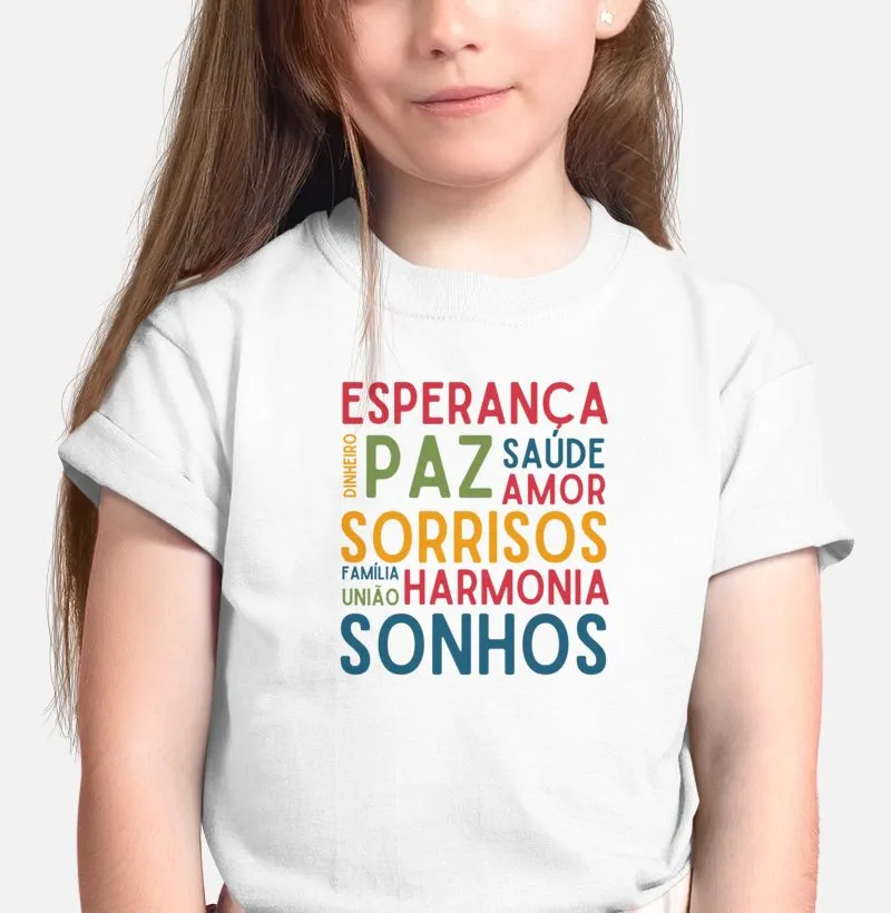 Camiseta Mini | Desejos