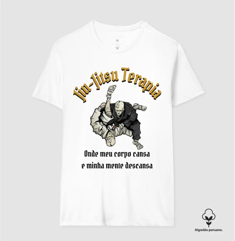 Camiseta Premium Jiu-Jitsu Terapia