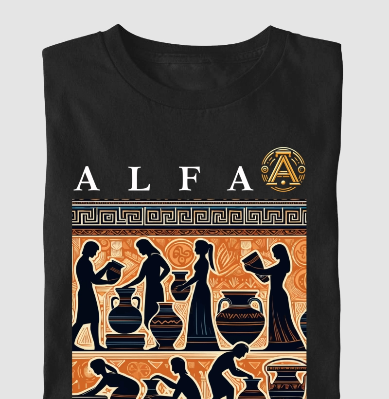 Camisas coleção alfabeto grego-ALFA (α)