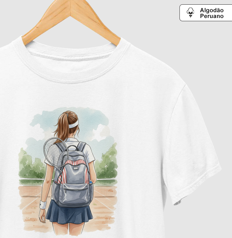 Tennis player - Mulher - Algodão Premium Peruano