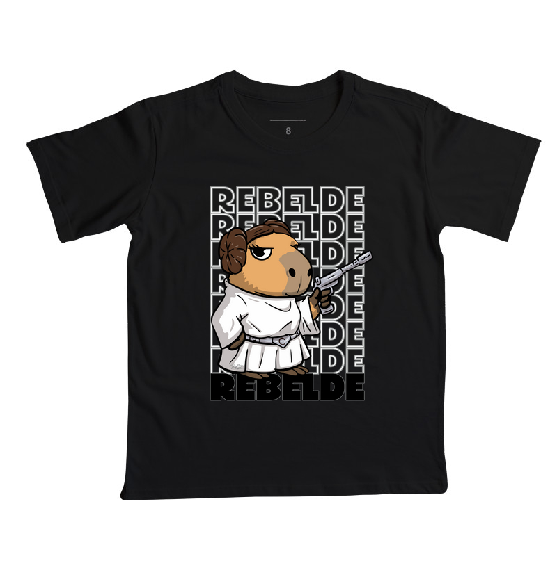Camiseta Capivara Princesa