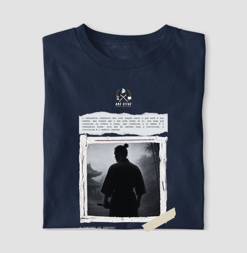 Camiseta "O Caminho do Samurai"