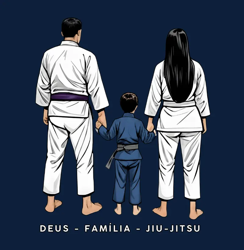 Deus, Família e Jiu-Jitsu | O Tripé da Vida