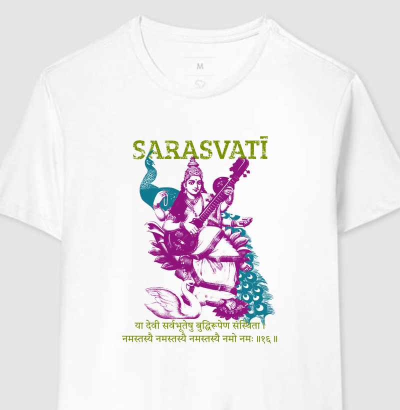 Sarasvatī - Buddhirupeṇa