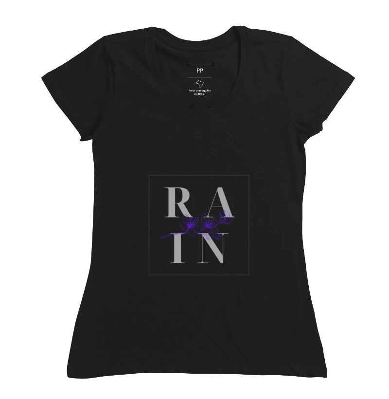 Rain Flores Roxa