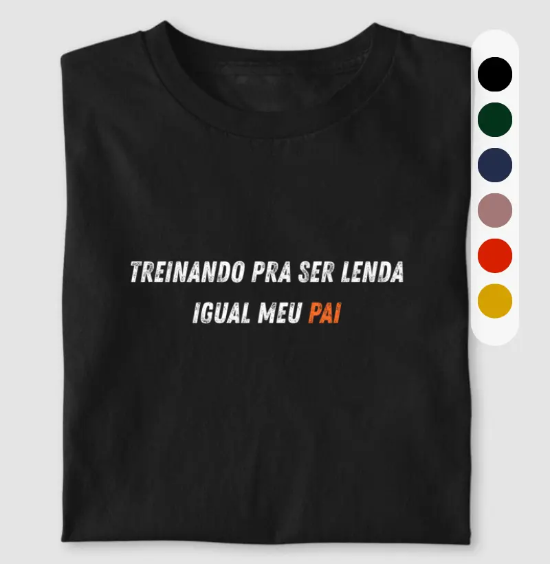 Treinando pra ser lenda igual meu PAI