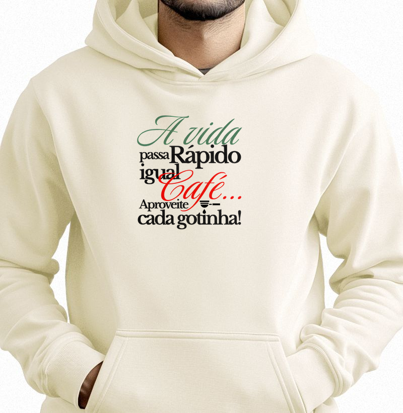 A vida passa rápido igual café