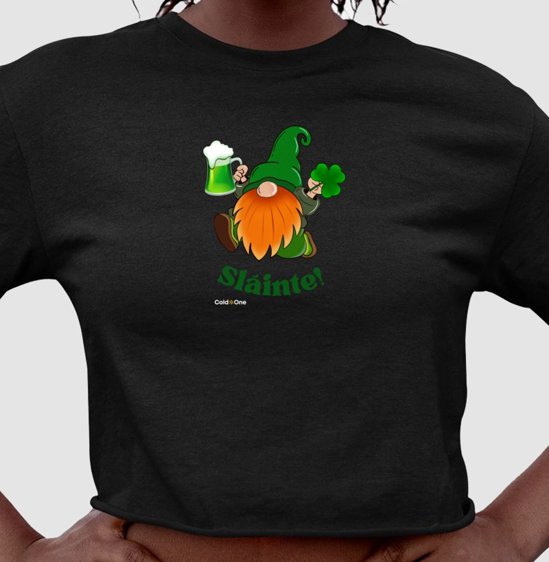 Camiseta Cropped Gnomo