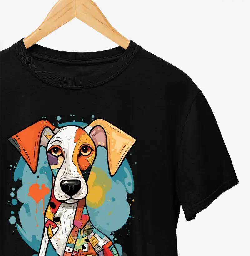Camiseta Cão Artístico