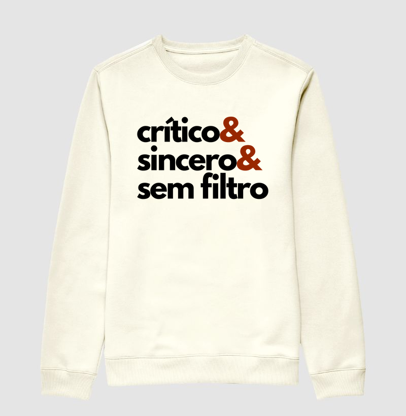 CRÍTICO & SINCERO & SEM FILTRO