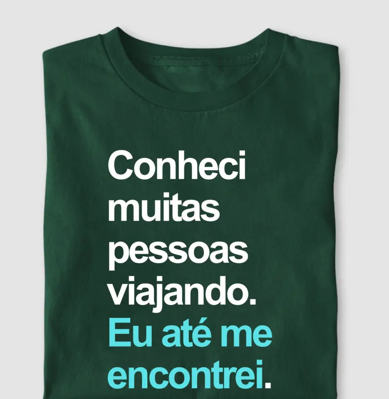 Eu até me encontrei