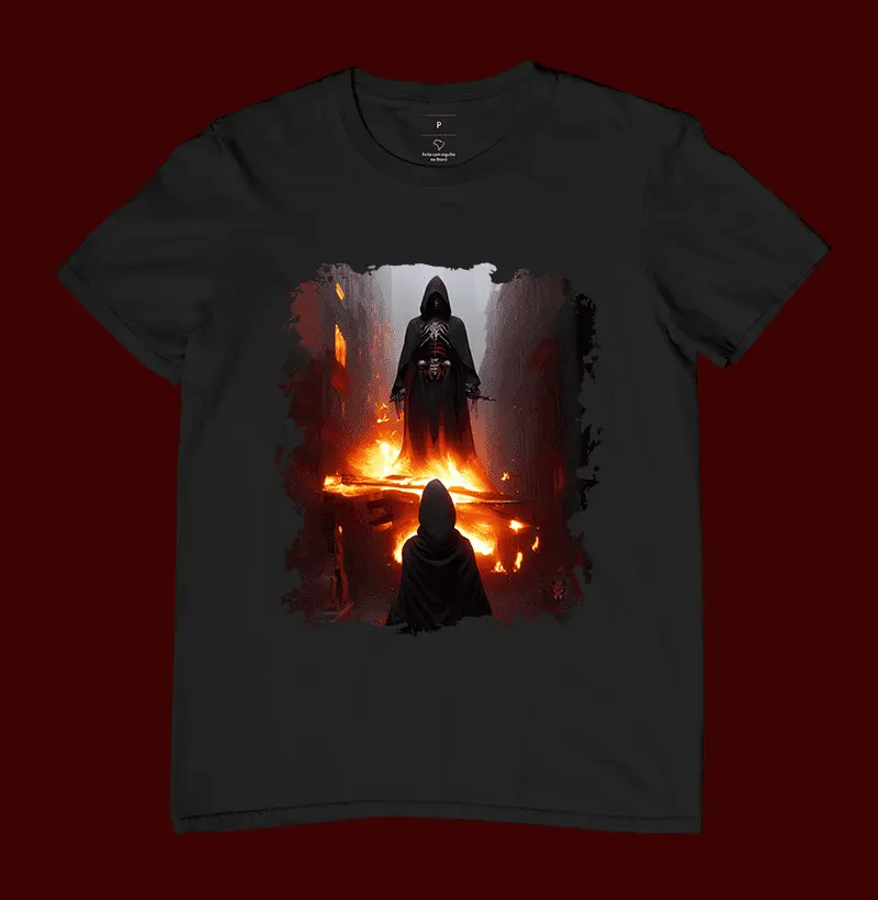 CAMISA WARRIOR  AND WOMAN