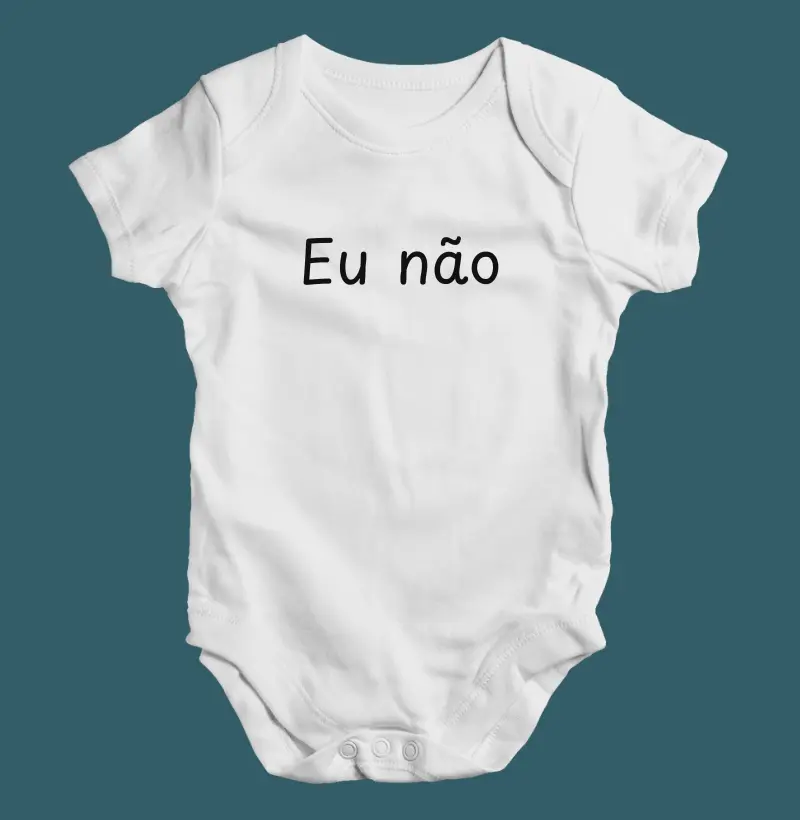 Eu não fui planejado (kit) (body bebê)