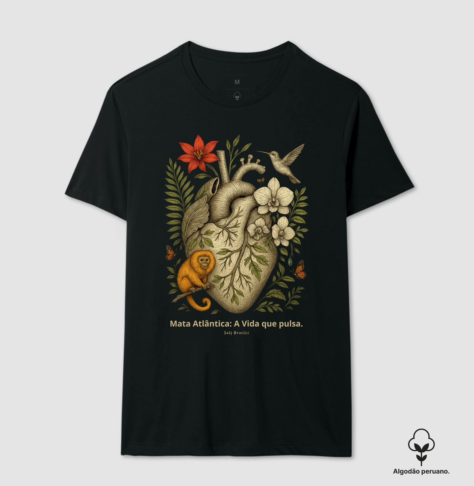 THE LIFE THAT PULSES "BLACK" | Confecção Reserva 🦜