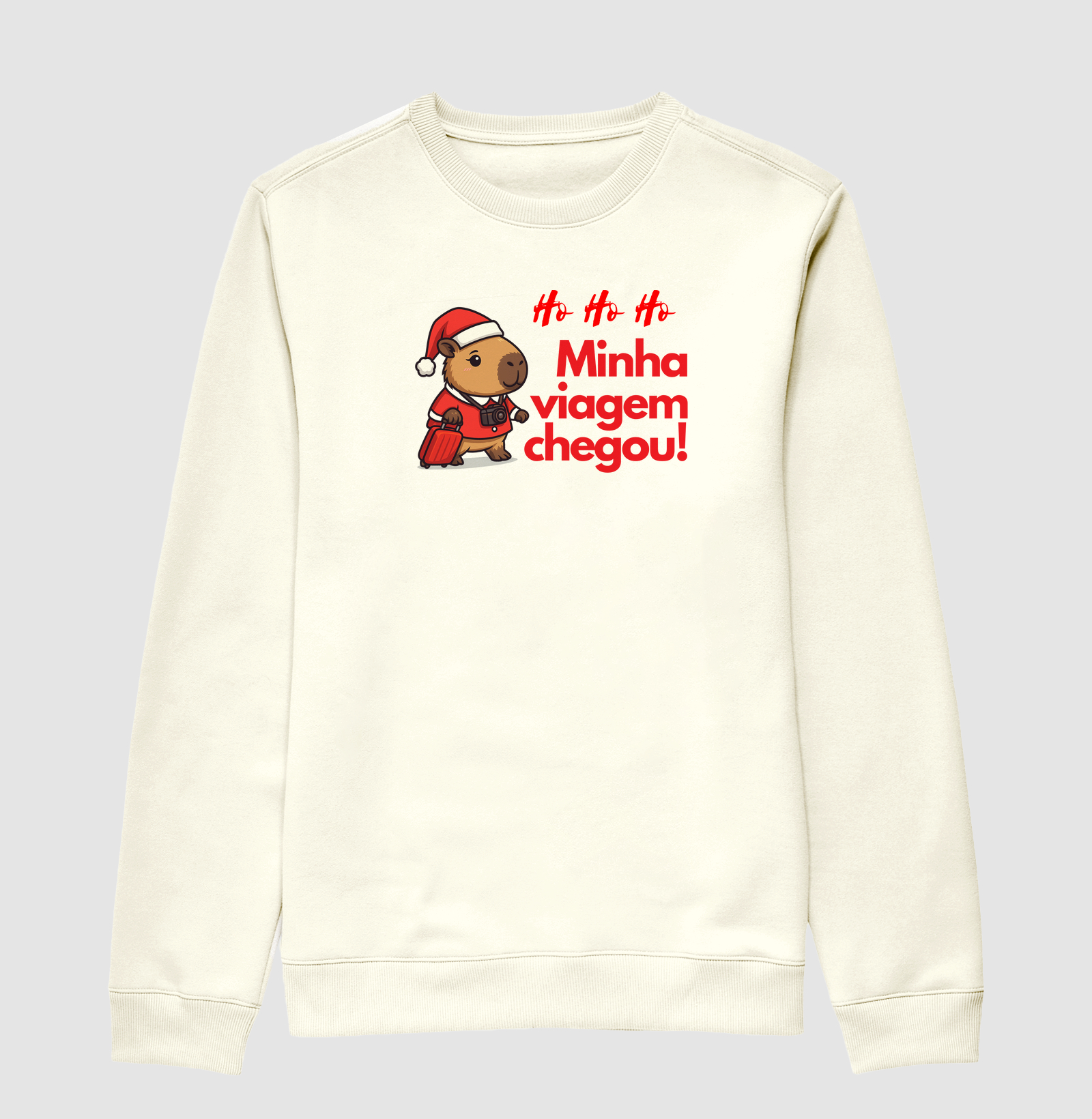 Ho ho ho Minha viagem chegou!