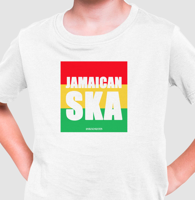 Camiseta Infantil BR00082 Jamaican SKA