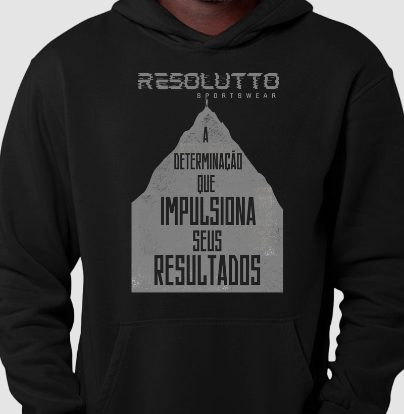 MOLETOM HOODIE RESOLUTTO - EDIÇÃO ESPECIAL