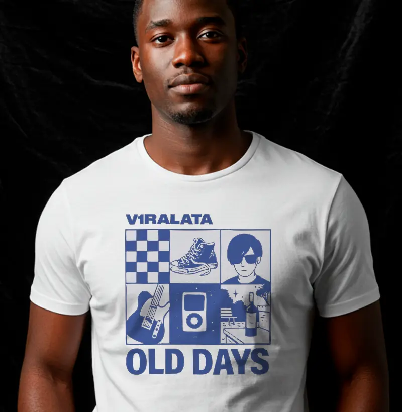 Camiseta Masculina Old Days - V1ralata