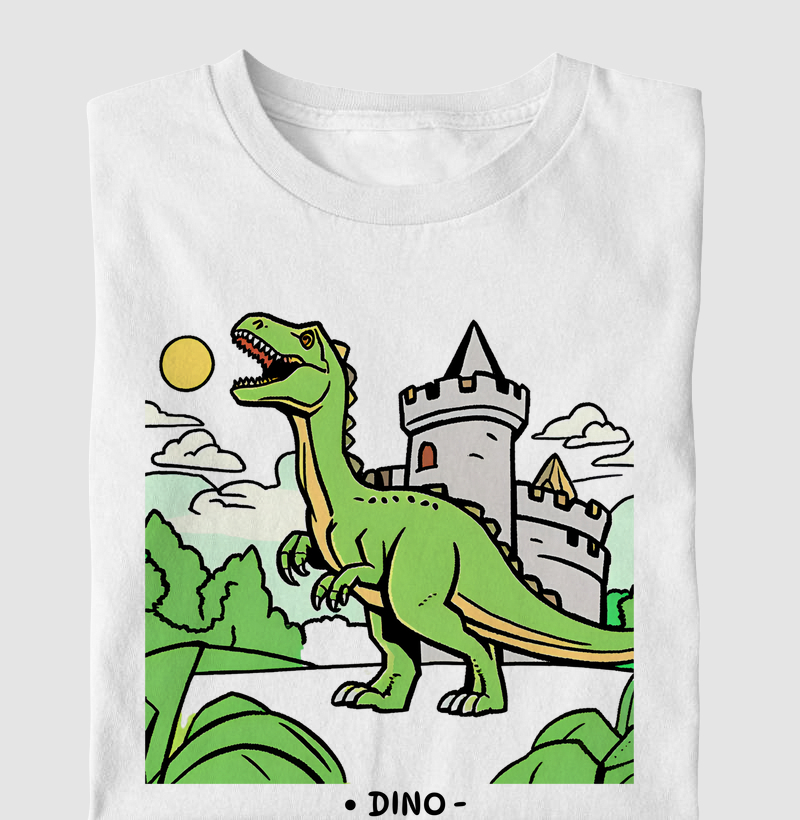 Camisa Infantil Linha Dino